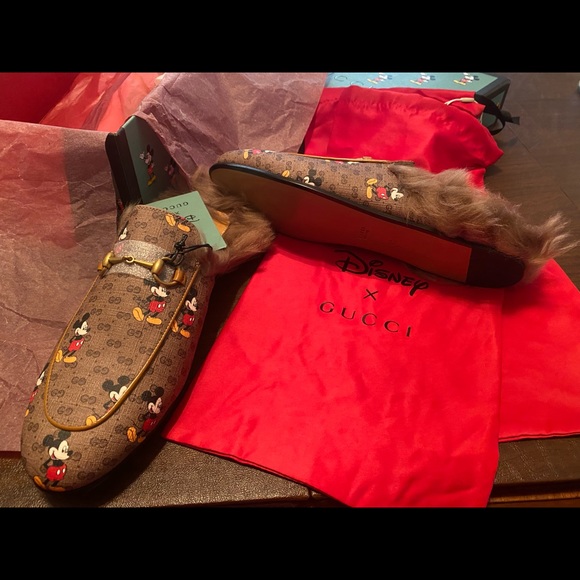 Limited Edition Disney x Gucci Princetown Sz41 - Picture 7 of 11